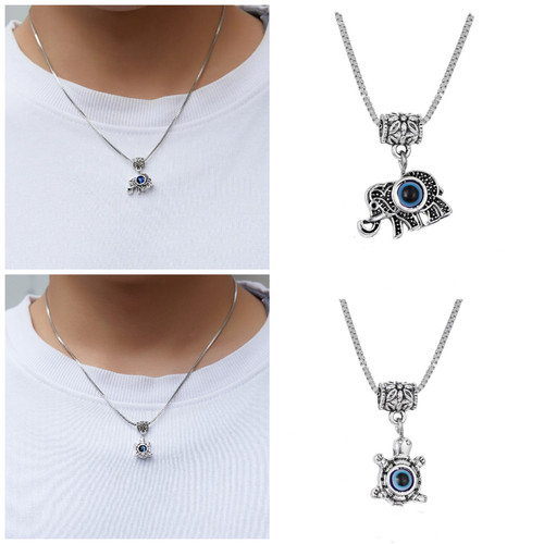 Silver blue eyes evil - silver,