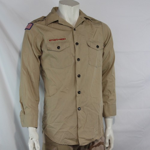 Boy scout shirt - boy, badged