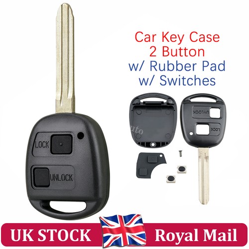Button key fob case - key,