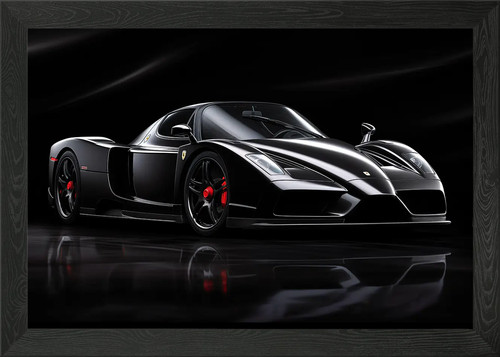 Ferrari enzo car framed wall - enzo,