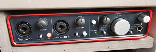 Focusrite scarlett 2i4 1st - scarlett, (1st
