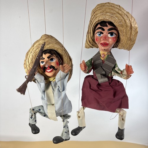 Mexican marionette folk art - marionette,