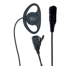 D-Shaped Earpiece with Inline
