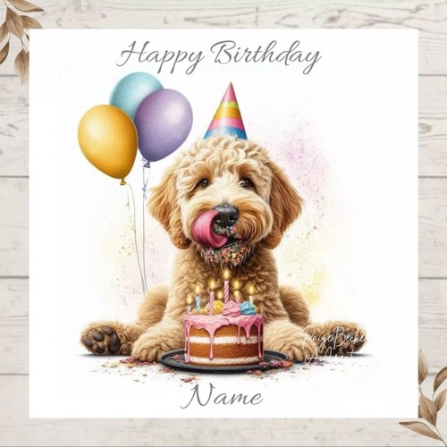 Personalised labradoodle - personalised,