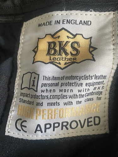 Bks motorcycle leather - bks,