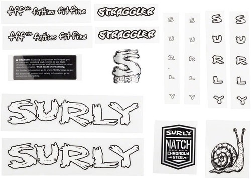 Surly straggler decal set - straggler,