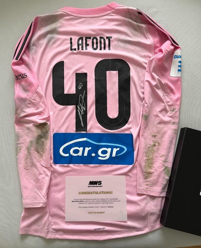Matchworn shirt panathinaikos - shirt,