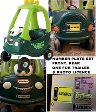 Personalised Kids Car Plates