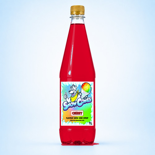 Snow cone syrup cherry litre - syrup, 1