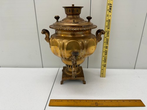 Antique russian brass - antique, samovar