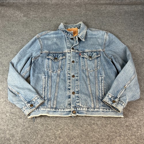 Vintage levis denim trucker - levis,