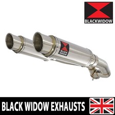 XT 660 Z TENERE 08-17 Exhaust Silencer Kit 230mm GP Round End Cans 230SR