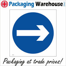 TR134 ONE WAY ARROW RIGHT SIGN