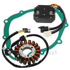 Statore Bobina+Raddrizzatore+Guarnizione per Suzuki SV400 X/Y/K1/K2 SV650 SV650S