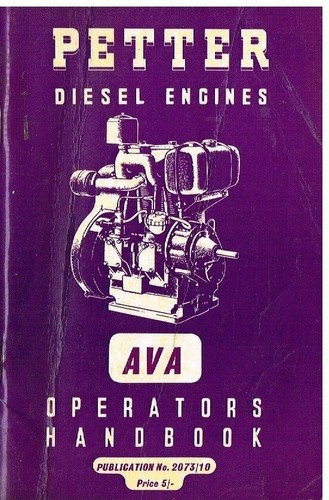 Petter ava diesel engine - diesel,