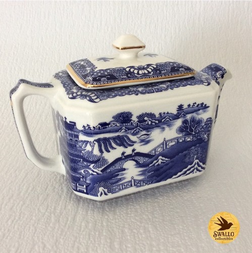 Vintage ringtons blue - ringtons, willow