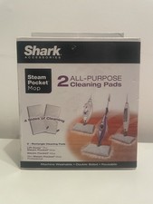 Shark All Purpose Cleaning Pads Pack Of 2 Steam Pocket Mop Brand New In Box