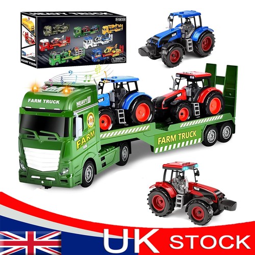 Large farm trailer toy - large, w/