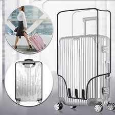Clear PVC Transparent Luggage Protector Suitcase Dust Cover 18"/20"/24"/28"/30"