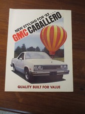 1982 GMC Caballero pickup car