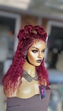 Human HAIR Micro braids wig