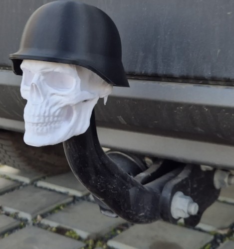 Tow bar ball - ball, cover