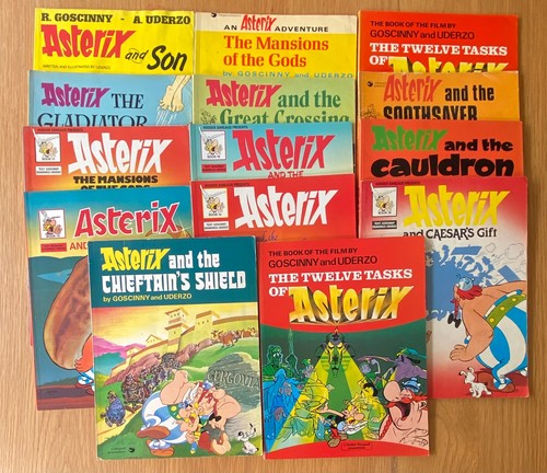 Job lot vintage asterix - , 14