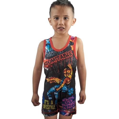 Indomitable wrestling singlet - indomitable,