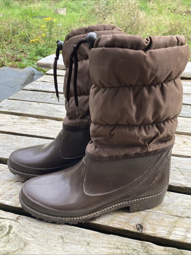 Cloud brown lined waterproof