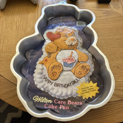 1980s care bears cake - care,