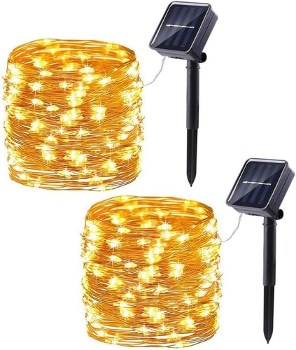 Pack total 66ft 200led solar - 2,