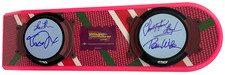 Back to the Future Cast Signed Hoverboard Michael J Fox Lloyd +2 Beckett Witness