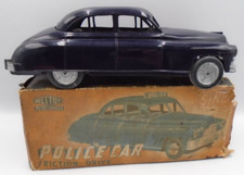 VINTAGE METTOY PLAYTHINGS 910 POLICE CAR FRICTION DRIVE WITH SIREN BOXED *READ*