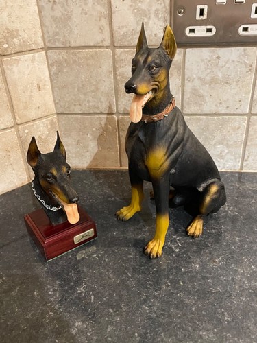 Doberman dog ornaments - dog,