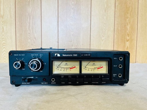 Nakamichi 550 cassette deck - nakamichi,