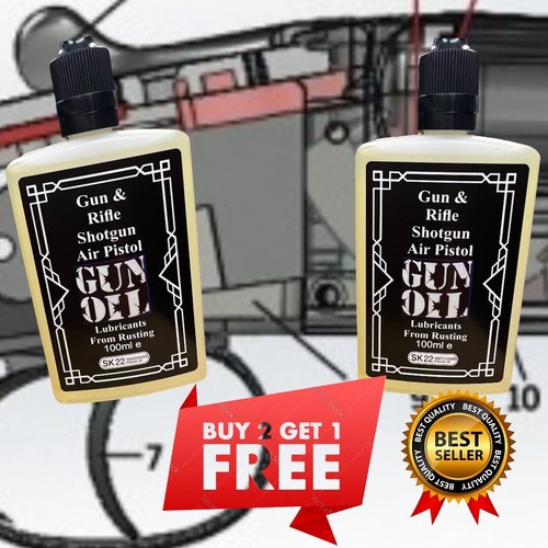 Sk22ltd silicone gun oil - oil, air