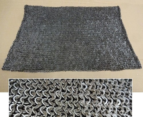 Chainmail skirt dome - dome, riveted