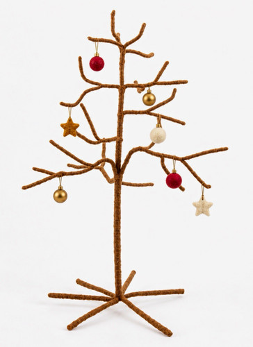 Felt tree namaste bend shape - tree-namaste, bend/shape