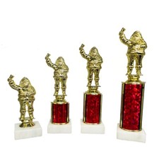 Father Christmas Santa Trophies 4 sizes FREE Engraving