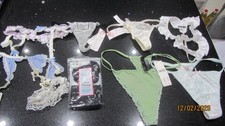 JOB LOT  8  THONGS +SUSPENDERS