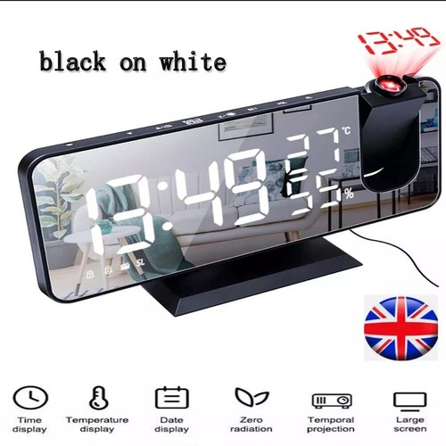 Led digital projection alarm - led,