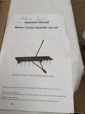 Scarifier, Lawn Aerator for