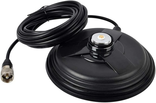 Magnetic mount with coax - magnetic,