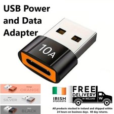 USB Adapter C to A Converter OTG for power and data support fast charging