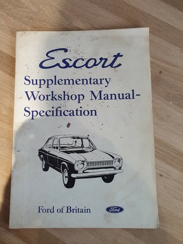Mk1 escort genuine - mk1, ford
