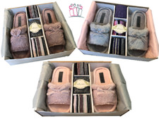 Slipper Boxed Gift Set, Ladies