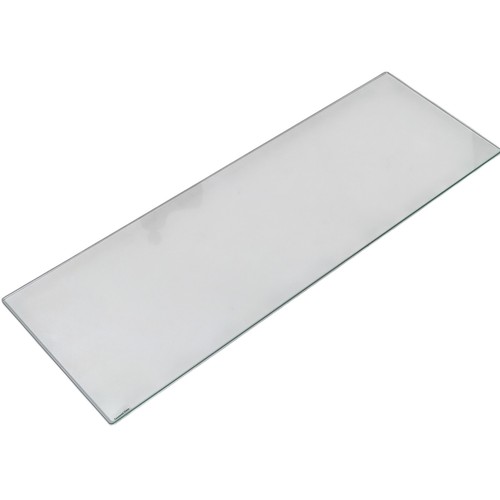 Clear tempered glass shelf - clear,