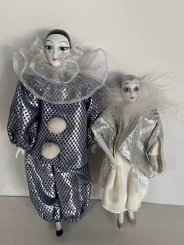 Vintage porcelain pierrot - vintage,