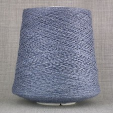 GORGEOUS SOFT MERINO WOOL COTTON MIX YARN 400g CONE 8 BALLS SAPPHIRE BLUE COAST