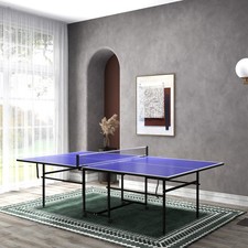 9FT Table Tennis Table w/ Four